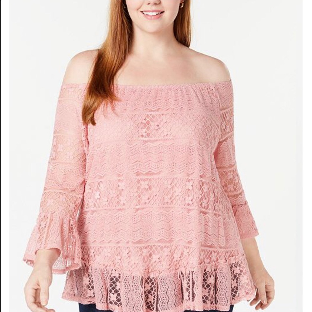 Style & CO lace top sz 2x